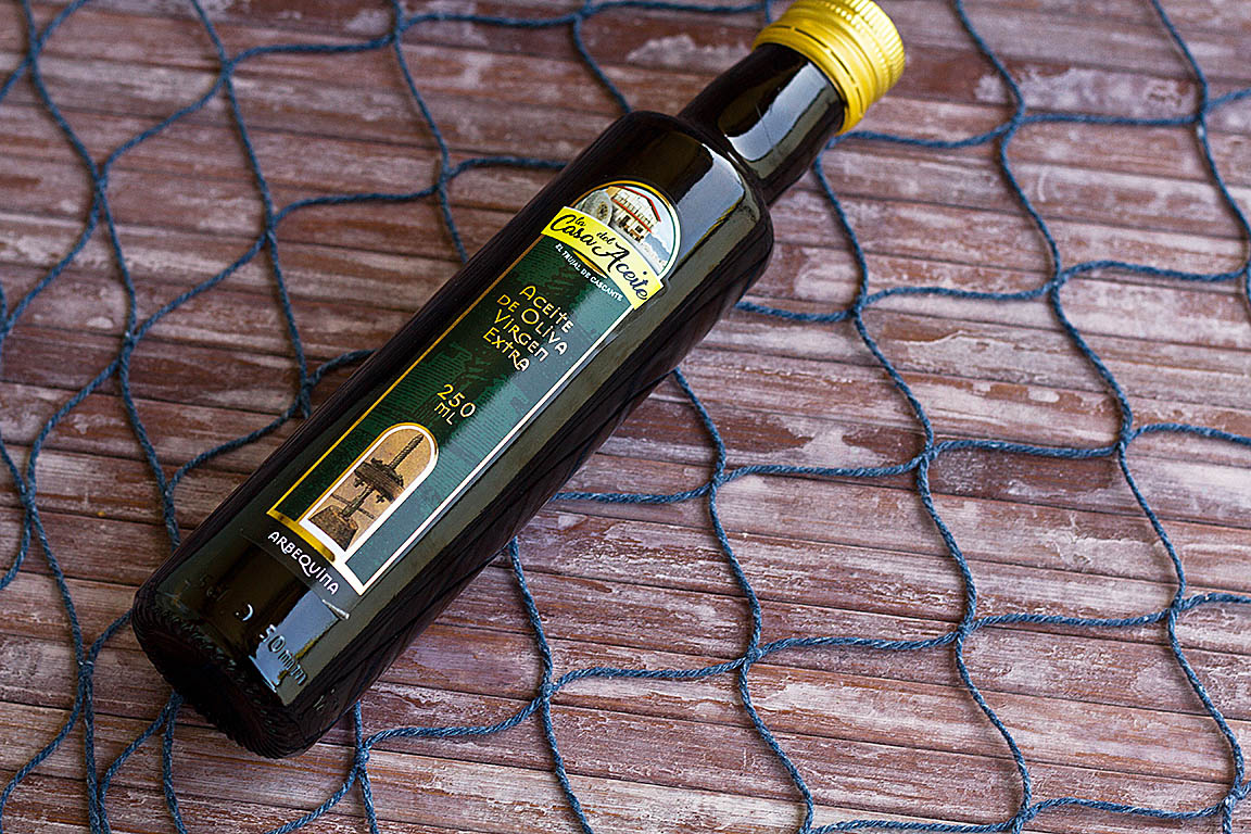Aceite de oliva virgen extra "arbequina" 250ml.