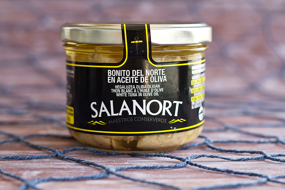 Bonito del Norte Salanort en aceite de oliva 230 gr.