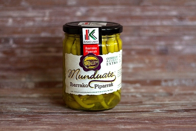 Guindillas-Piparrak en vinagre Munduate