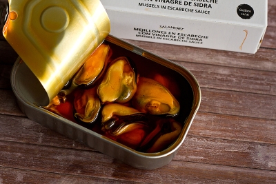 Mejillones en escabeche Salanort 114 gr.